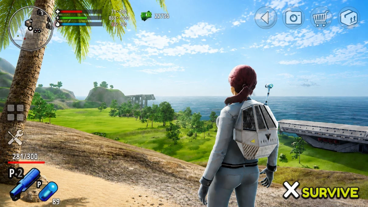 X Survive: Open World Sandbox screenshot 1