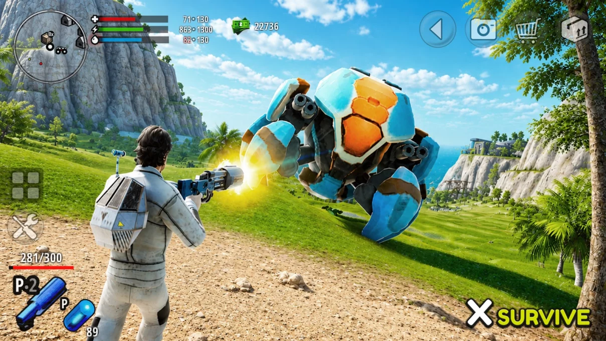 X Survive: Open World Sandbox screenshot 3