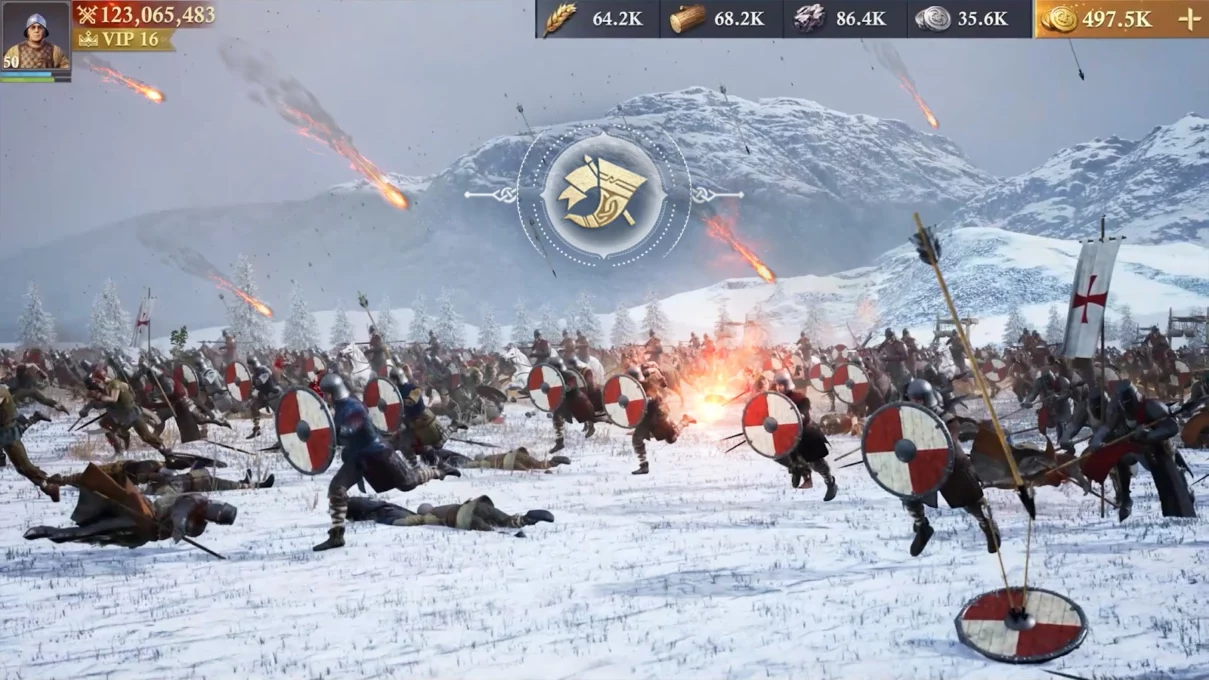 Frost & Flame: King of Avalon screenshot 1