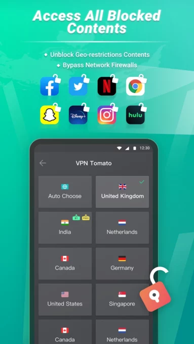 Tomato VPN | VPN Proxy screenshot 4