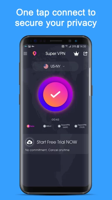 VPN Proxy Speed - Super VPN screenshot 1
