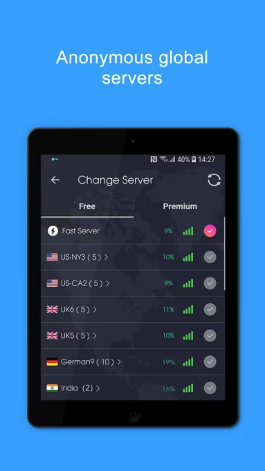 VPN Proxy Speed - Super VPN screenshot 6