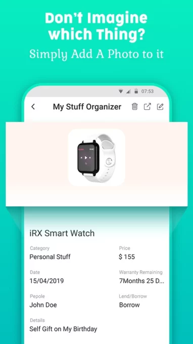 My Stuff Organizer screenshot 6