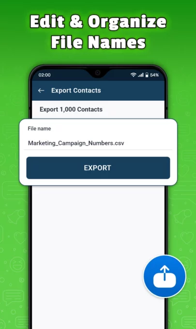 Export Contacts: Contact Mover screenshot 2