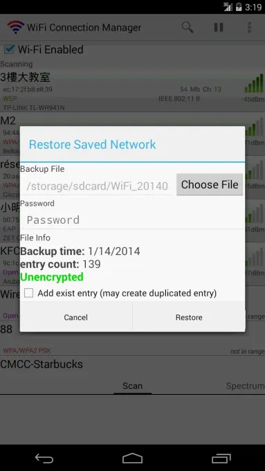 WiFi Connection Manager screenshot 8