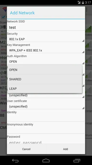 WiFi Connection Manager screenshot 5