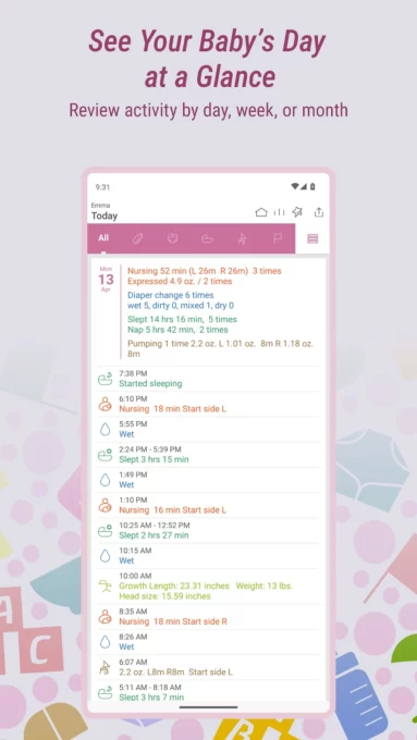 Baby Tracker - Newborn Log screenshot 3
