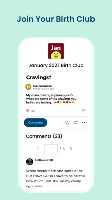 Pregnancy App & Baby Tracker screenshot 3
