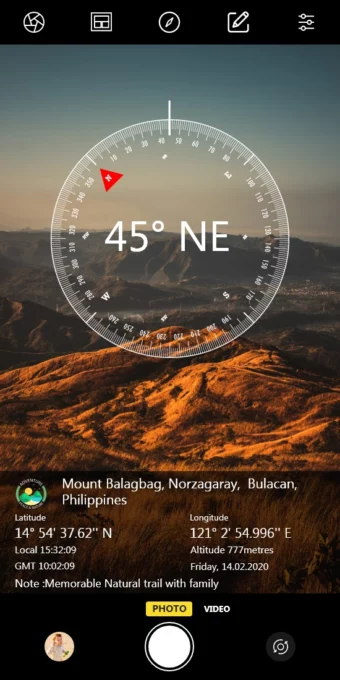 GPS Map Camera Lite: Geo Stamp screenshot 1