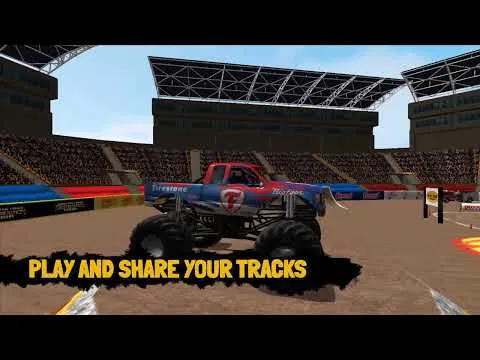 Monster Truck Destruction trailer