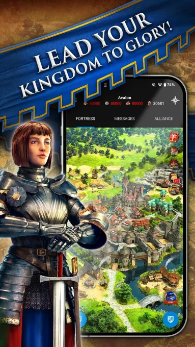 Lords & Knights - Medieval MMO screenshot 6