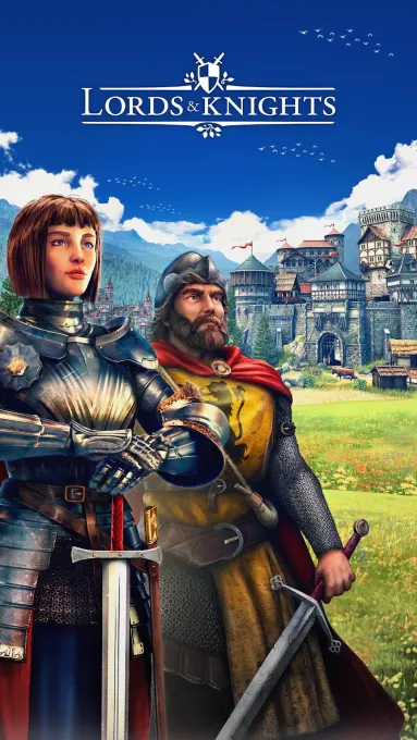 Lords & Knights - Medieval MMO screenshot 1