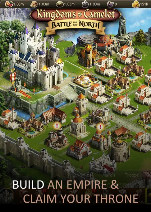 Kingdoms of Camelot: Battle screenshot 6