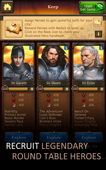 Kingdoms of Camelot: Battle screenshot 3