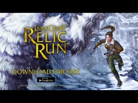 Lara Croft: Relic Run trailer