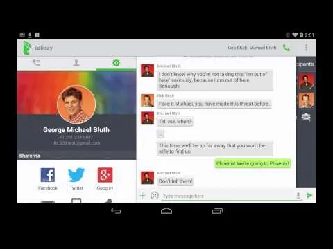 Talkray Calls And Text trailer