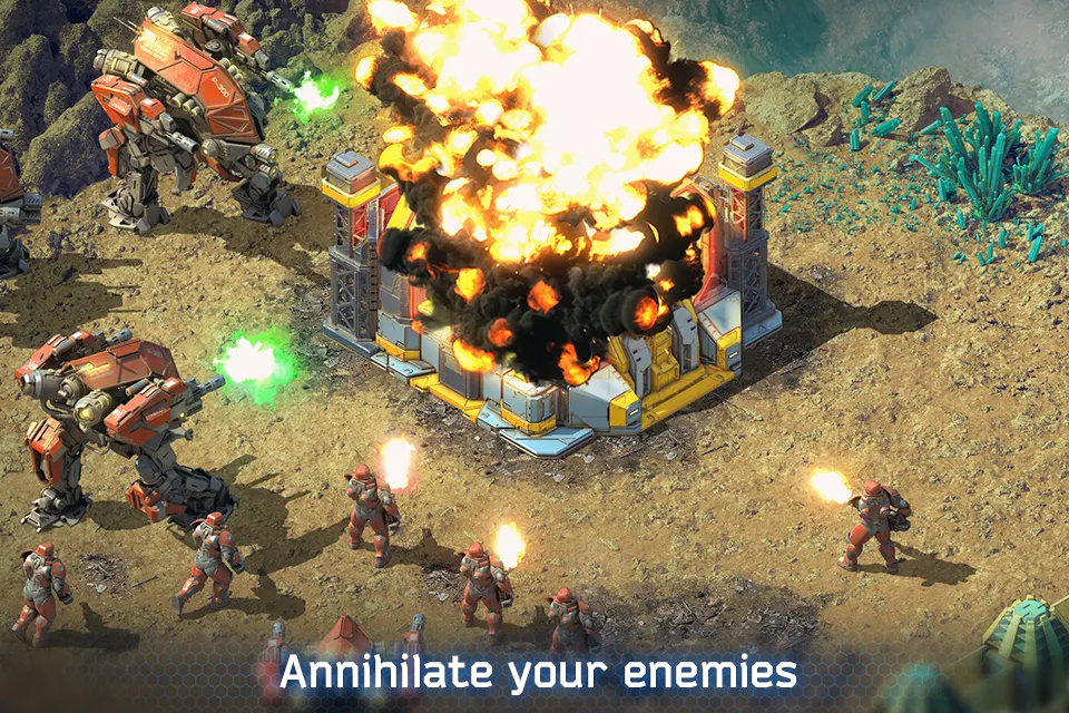 Battle for the Galaxy screenshot 3