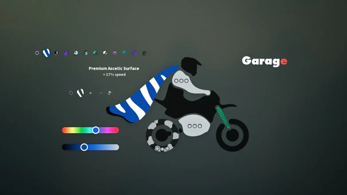 Psebay: Gravity Moto Trials screenshot 6