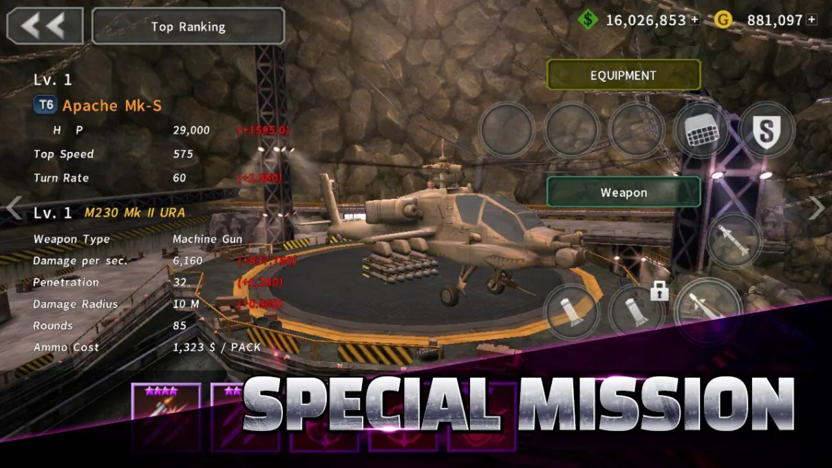 GUNSHIP BATTLE: Helicopter 3D screenshot 3