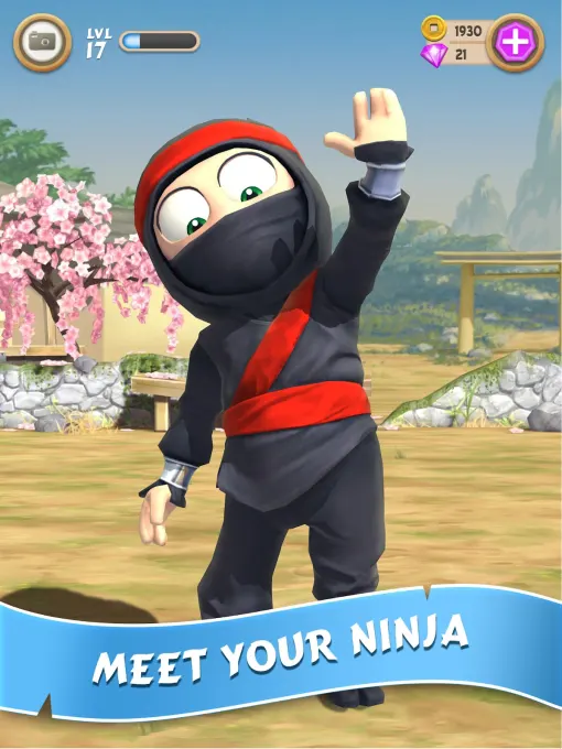 Clumsy Ninja screenshot 1