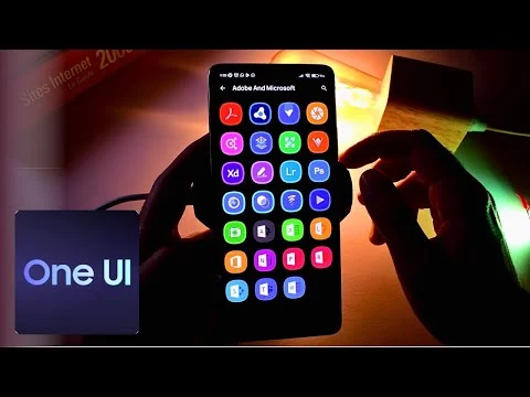 One UI Icon Pack & Wallpapers trailer