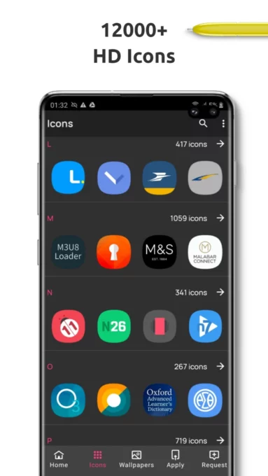 One UI Icon Pack & Wallpapers screenshot 6