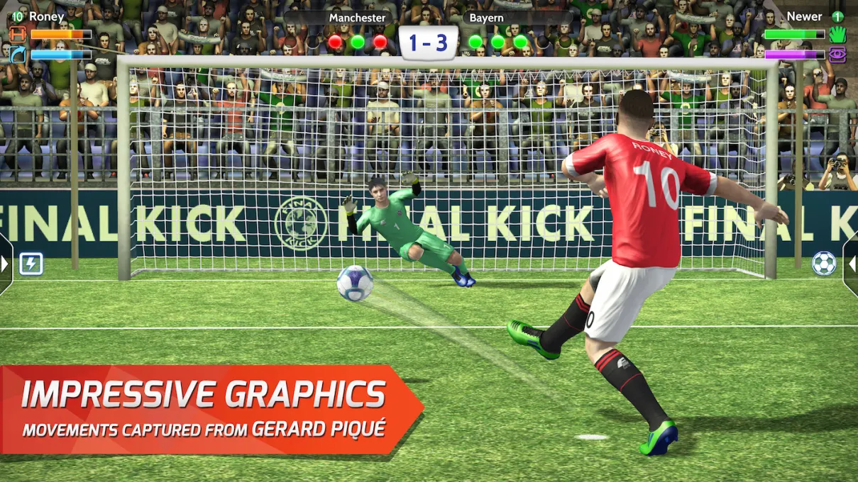 Final Kick: Online Soccer screenshot 1