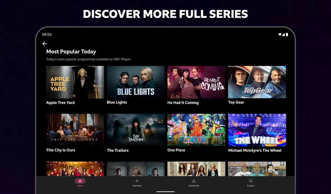 BBC iPlayer screenshot 6
