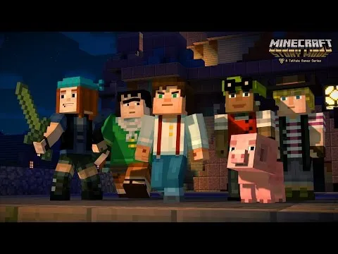 Minecraft Story Mode trailer