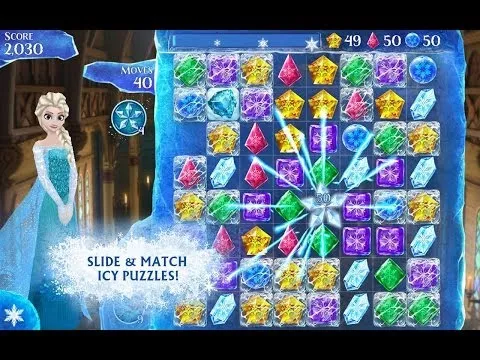 Disney Frozen Free Fall Games trailer