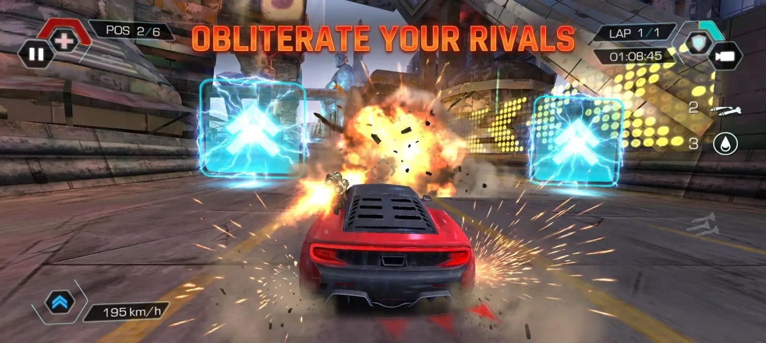 Cyberline Racing screenshot 2