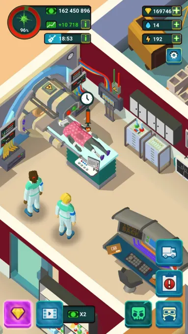 Zombie Hospital - Idle Tycoon screenshot 7