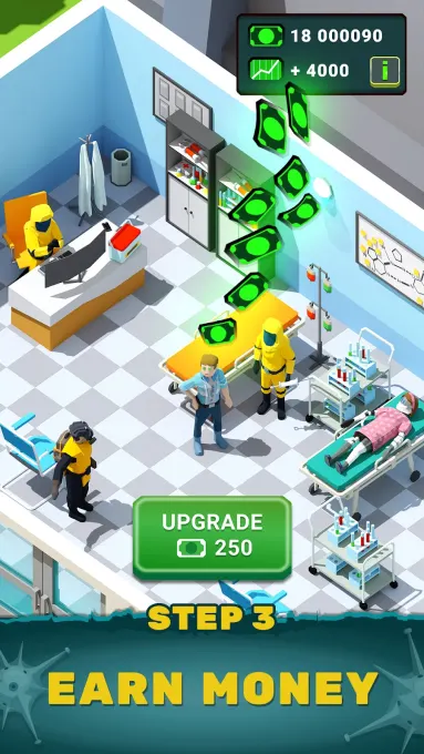 Zombie Hospital - Idle Tycoon screenshot 3