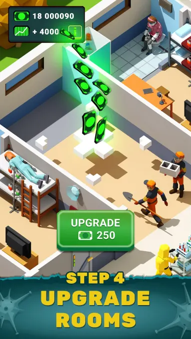 Zombie Hospital - Idle Tycoon screenshot 4